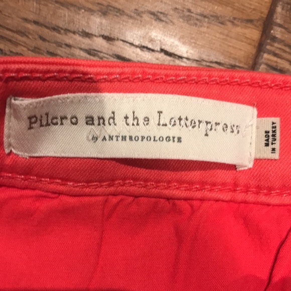 Anthro high rise peach legging by Pilcro - Picture 3 of 12